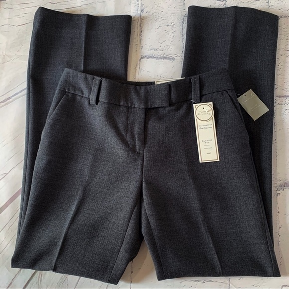 Charter Club Petite Classic Fit Pants - Charcoal - Picture 1 of 7